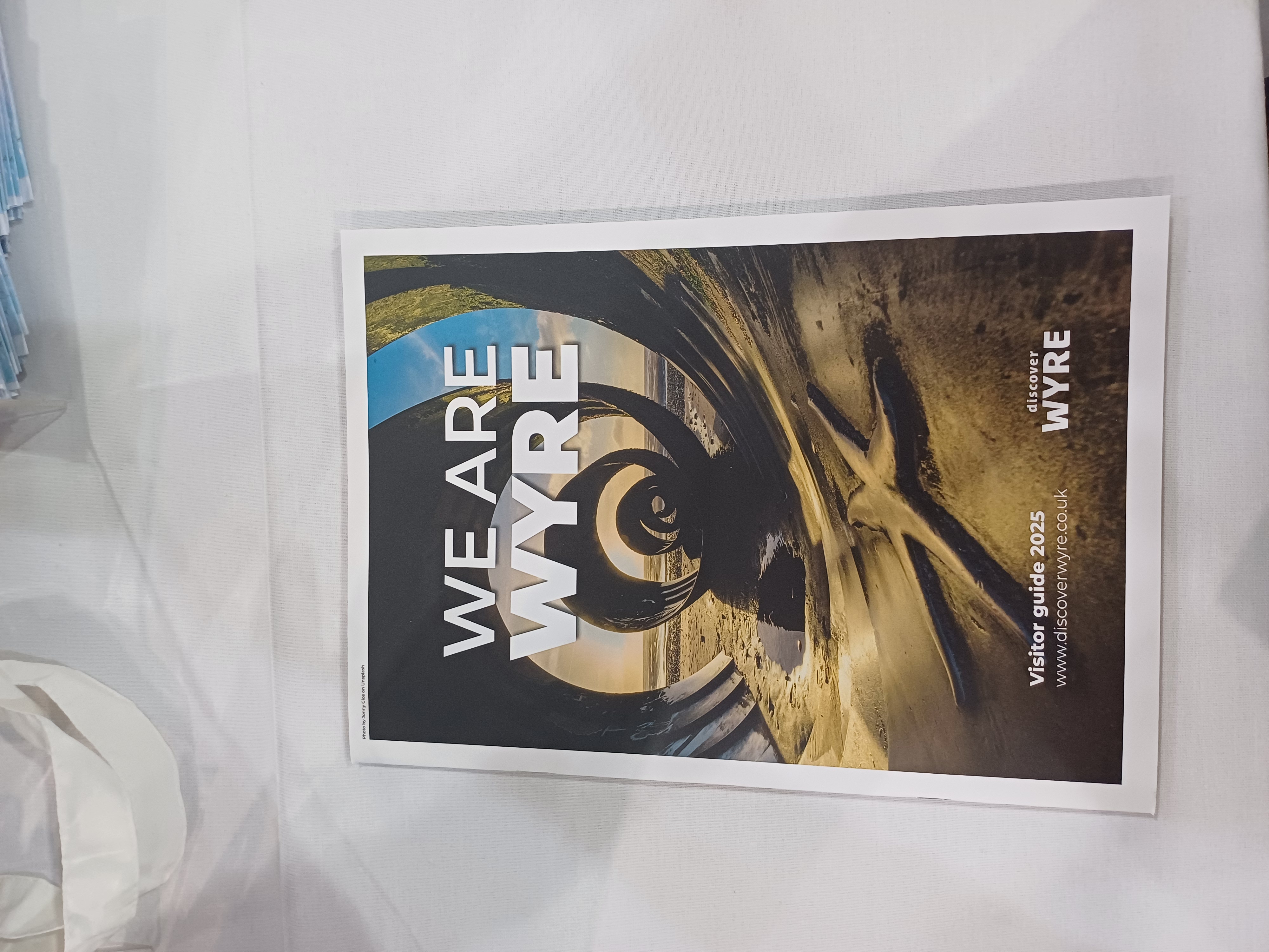 Cover of Discover Wyre's 2025 visitor guide