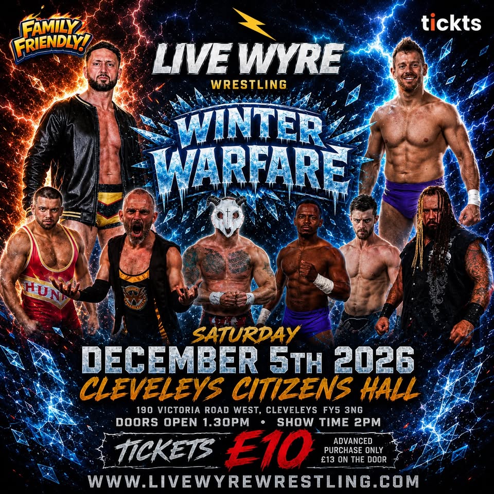 Live Wyre Wrestling: Winter Warfare event poster