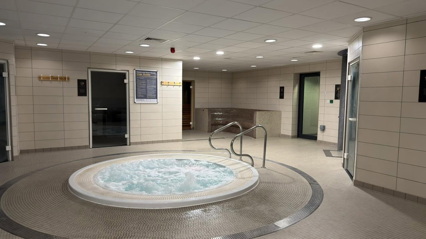 Jacuzzi at Spa on the Breck, Poulton fitness centre