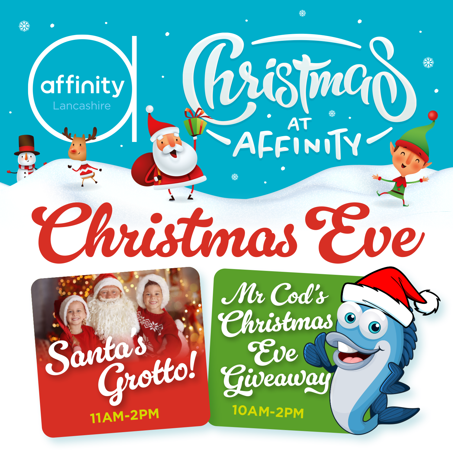 Christmas Eve at Affinity Lancashire
