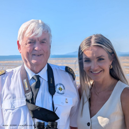 Coastal Britain with Helen Skelton and a member of Fleetwood's NCI
