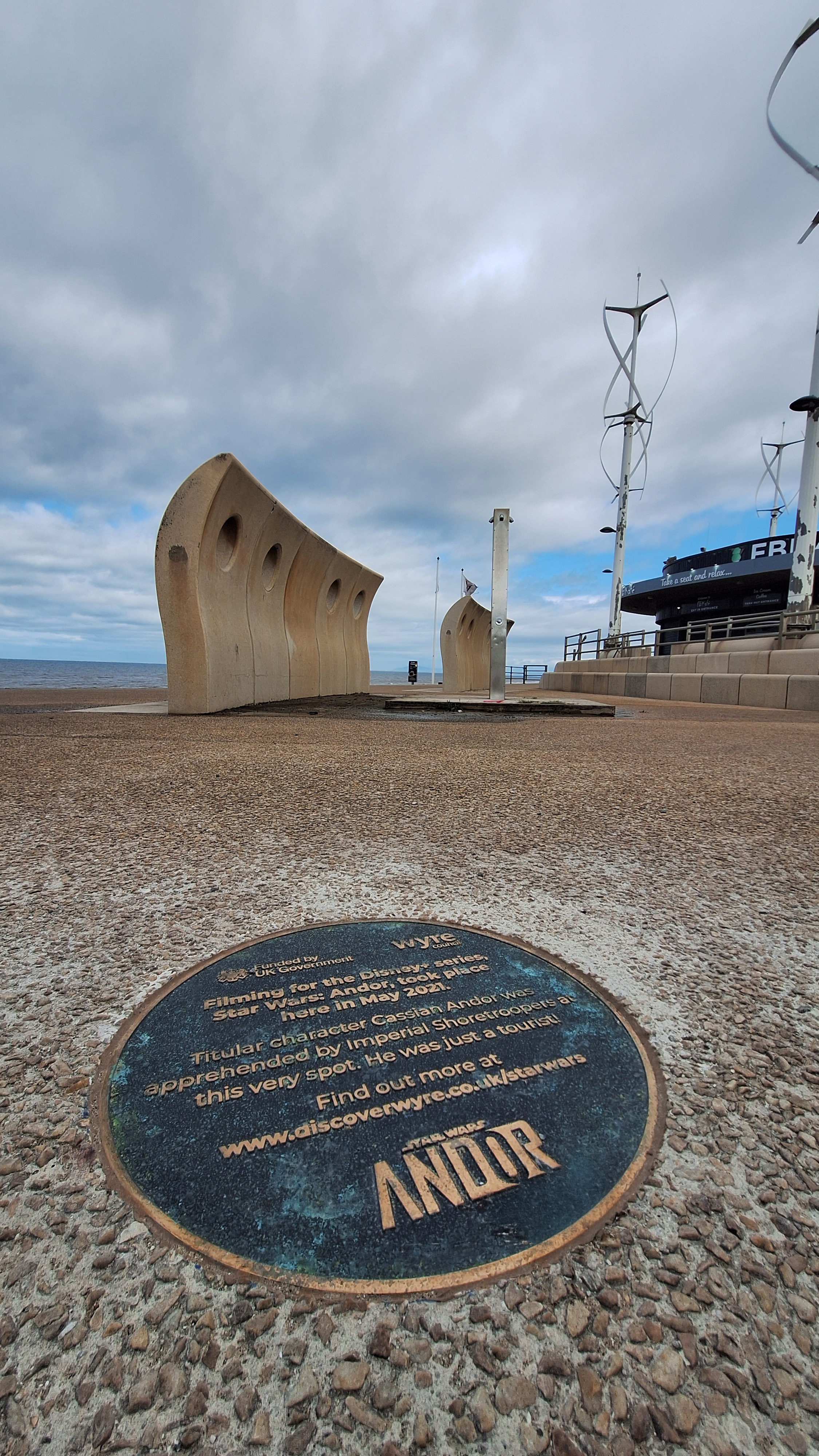 Andor marker in Cleveleys