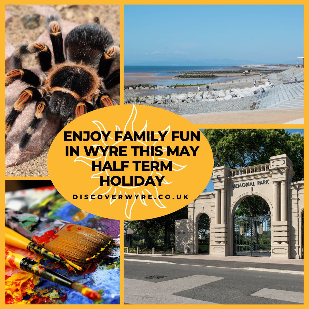 May half term activities graphic