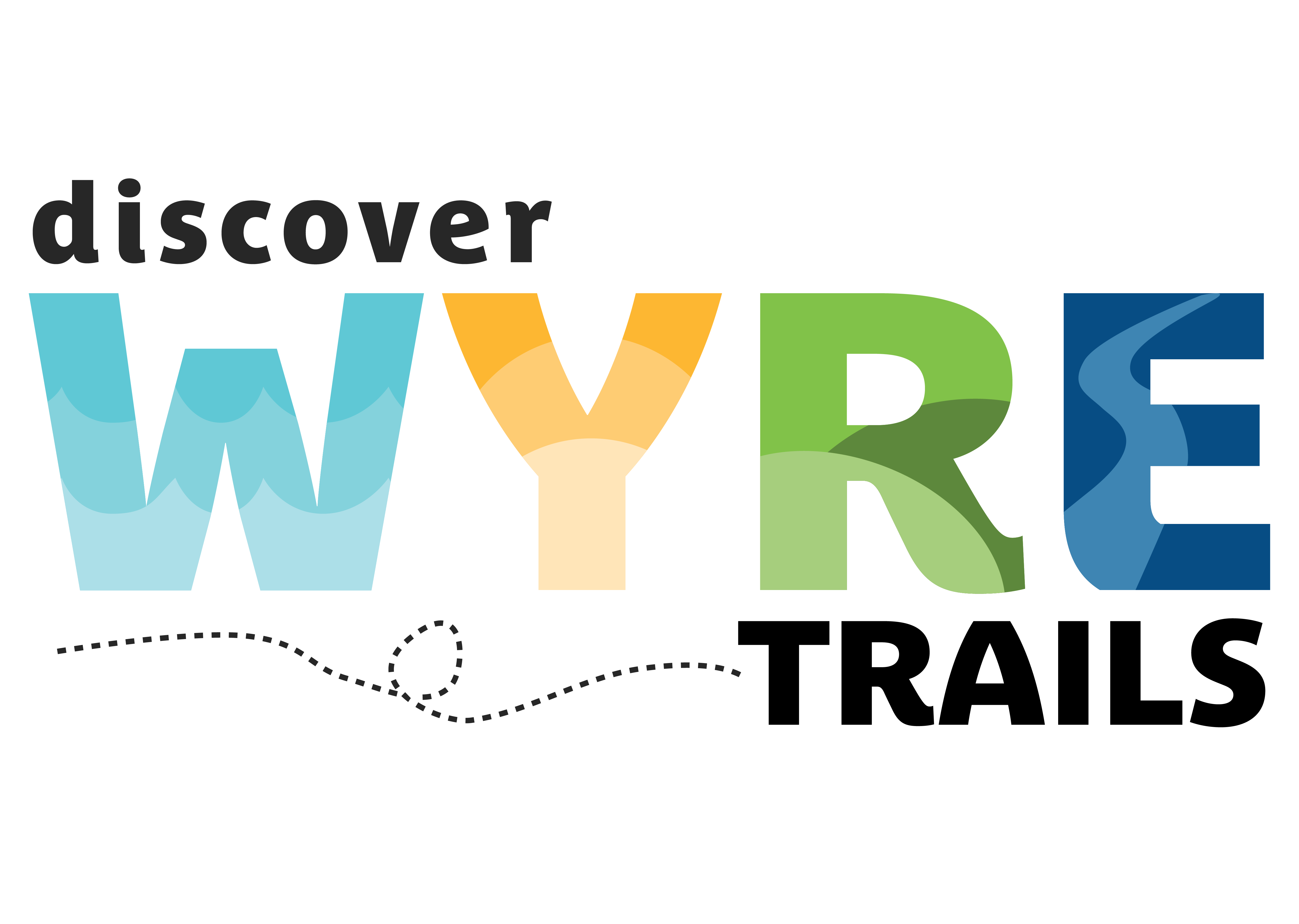 Discover wyre trails logo