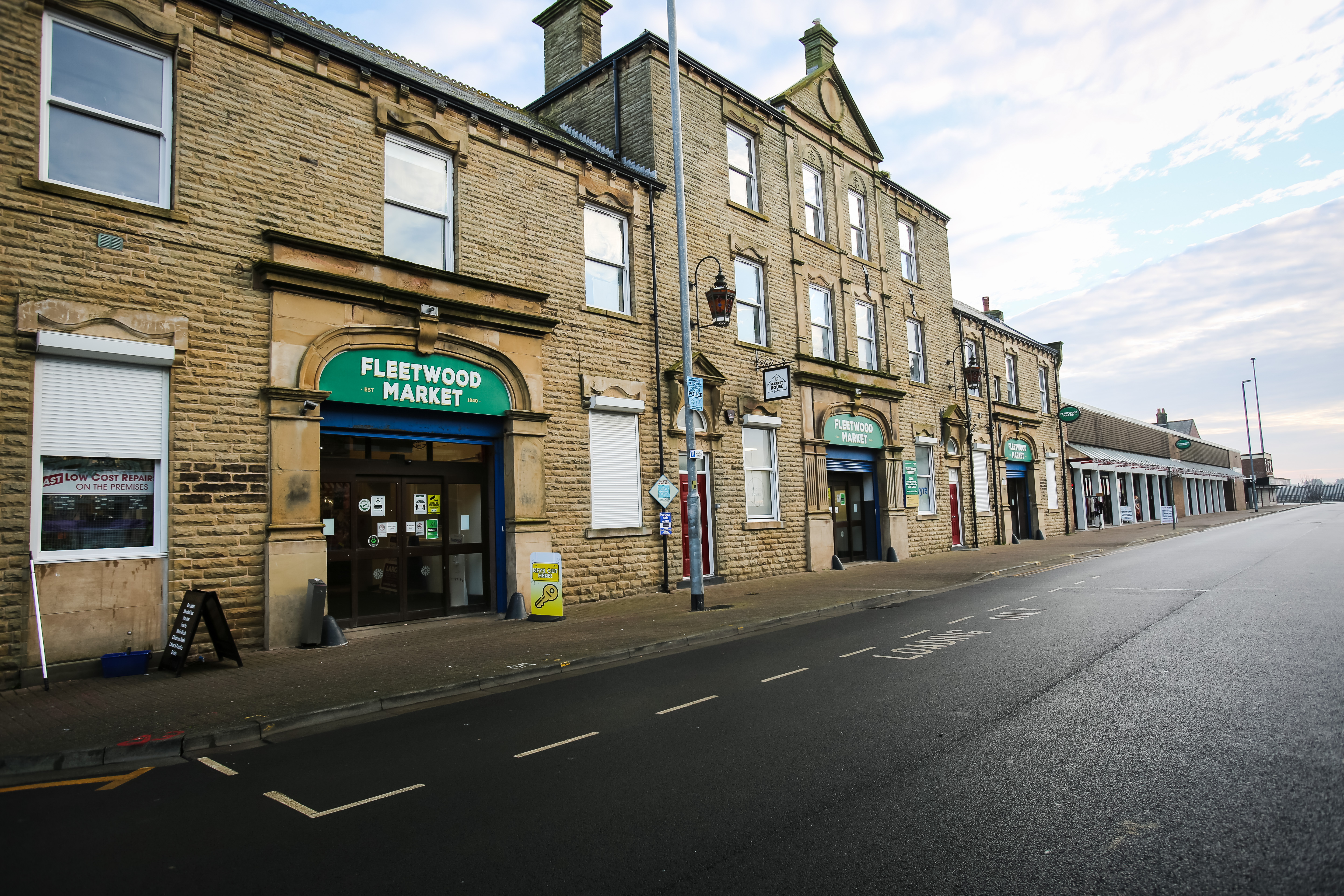 Fleetwood market exterior