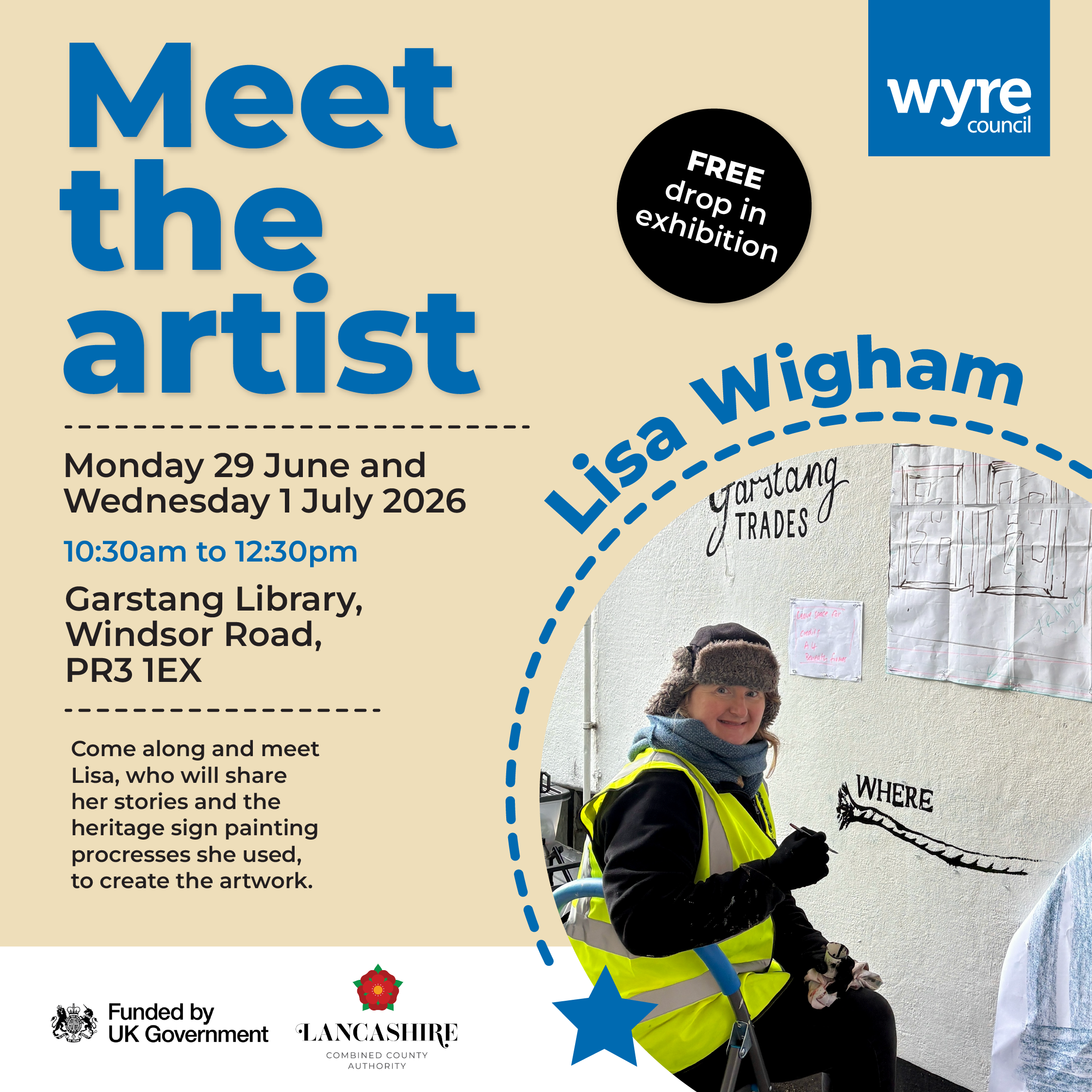 Meet the artist post garstang library