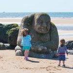 Ogre on Cleveleys beach