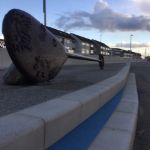 Paddle at mythic coastline Cleveleys