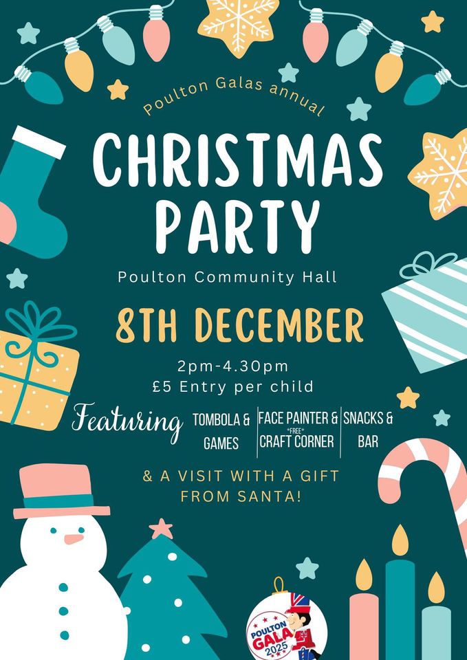 Poulton gala's Christmas party