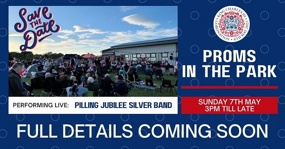 Prom in the park for King's coronation poster