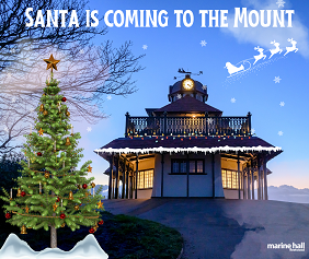 The Munt Pavilion, Santa on his sleigh resized