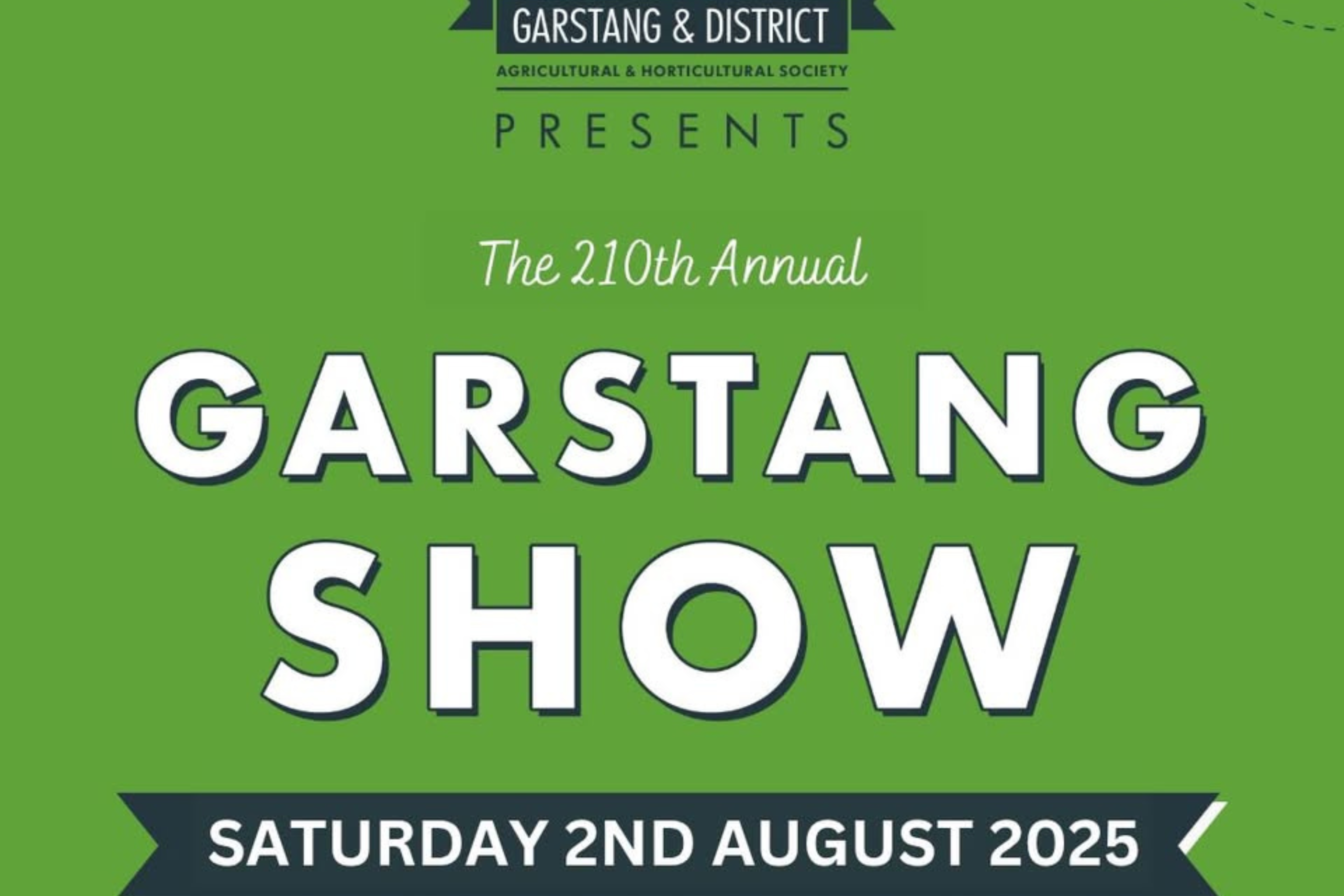 Garstang Show advert