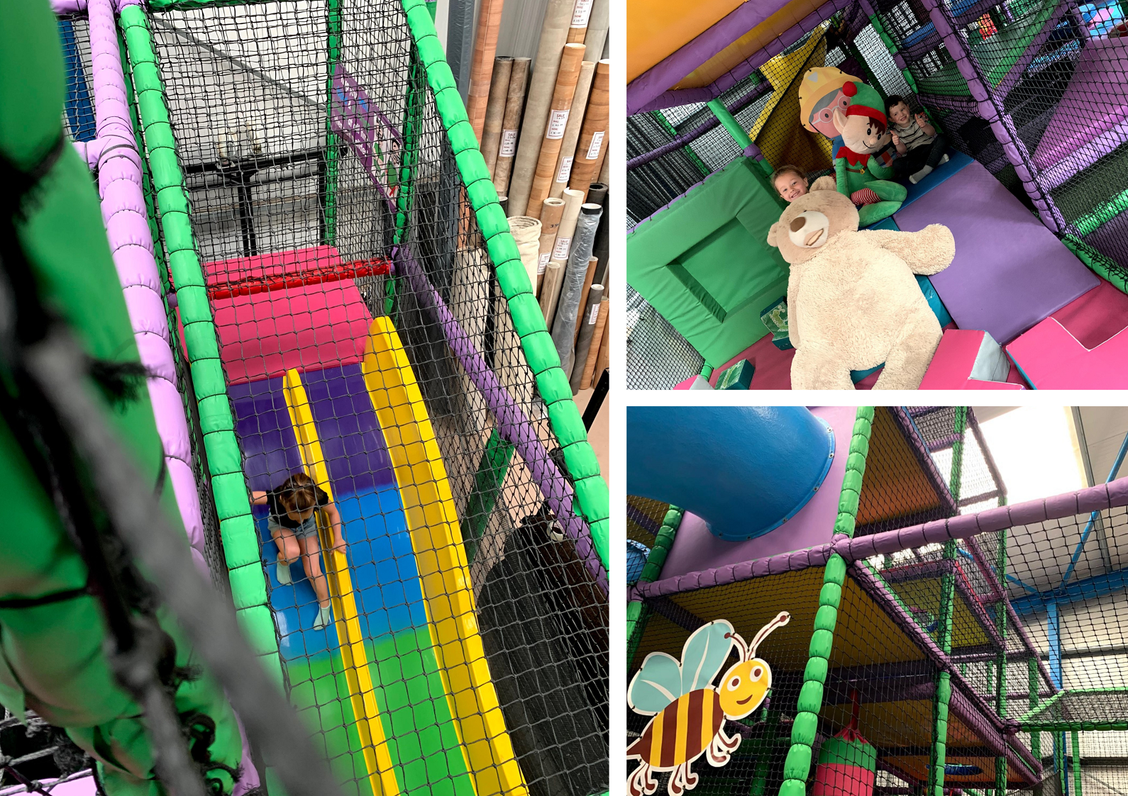 Hugo's at Happy Land soft play area