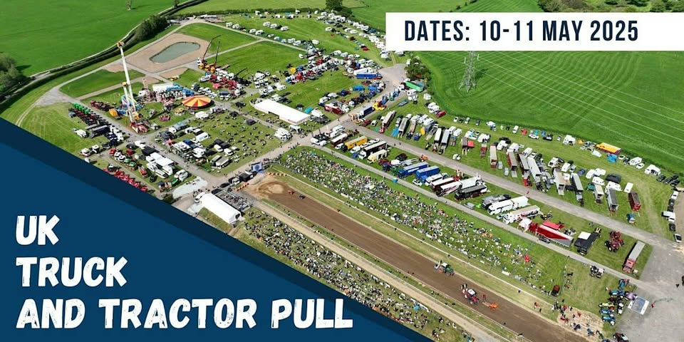 Map of tractor UK Truck and Tractor Pull event in Scorton