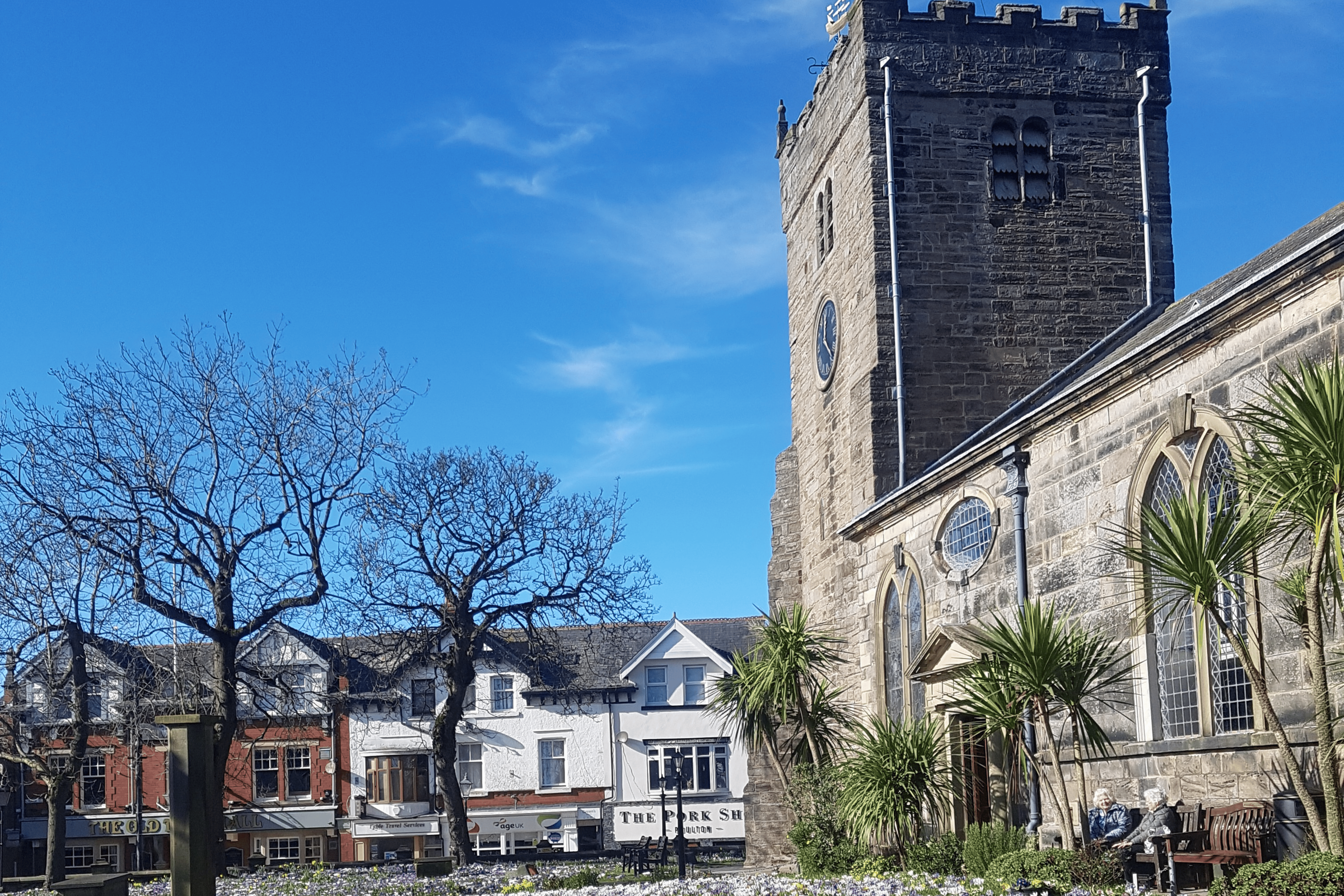 St Chad's church, Poulton