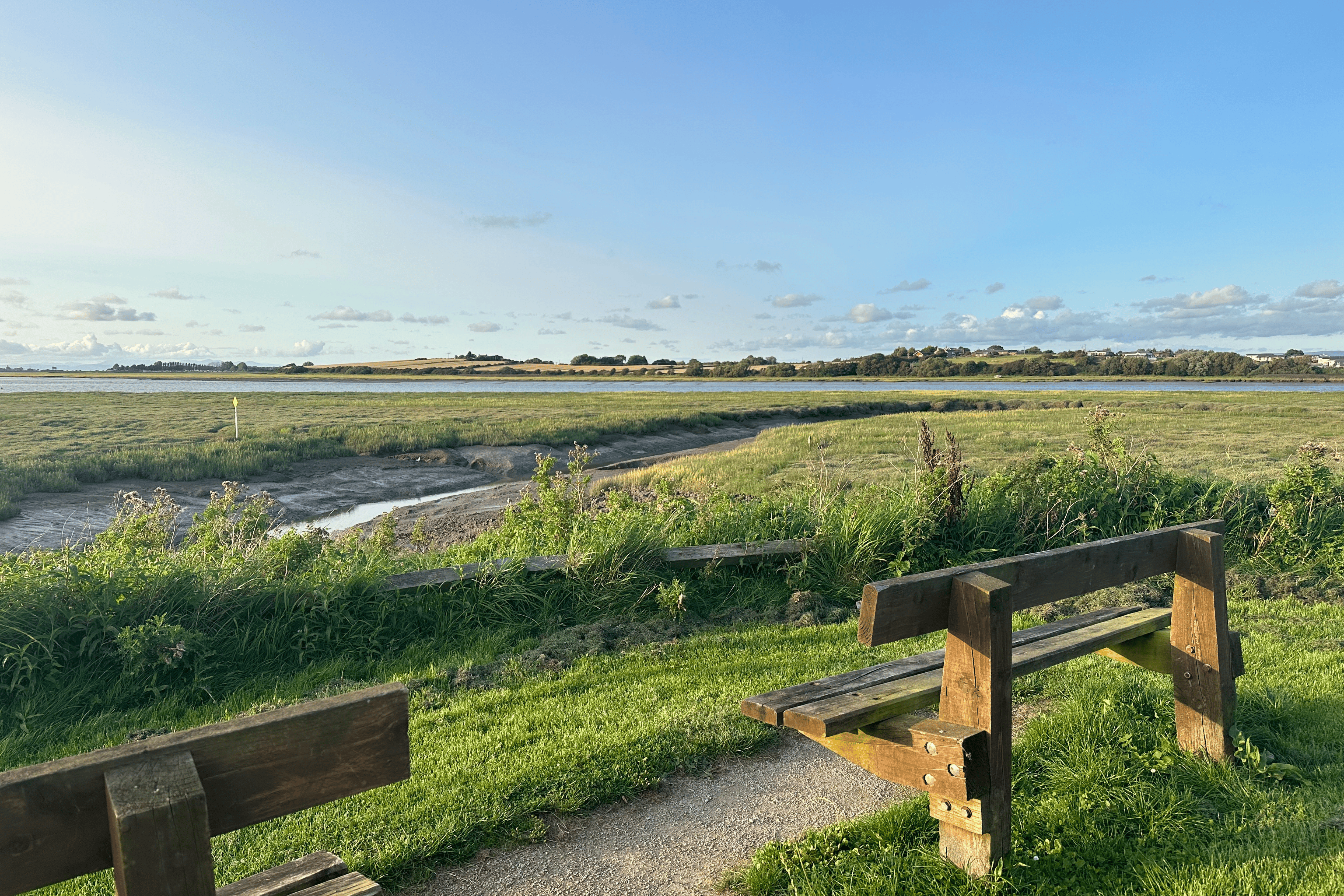 View of Wyre estuary from Wyre Estuary Country Park