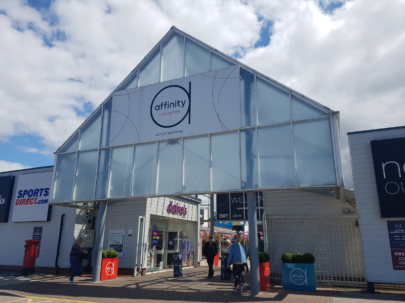 Entrance of Affinity Lancashire