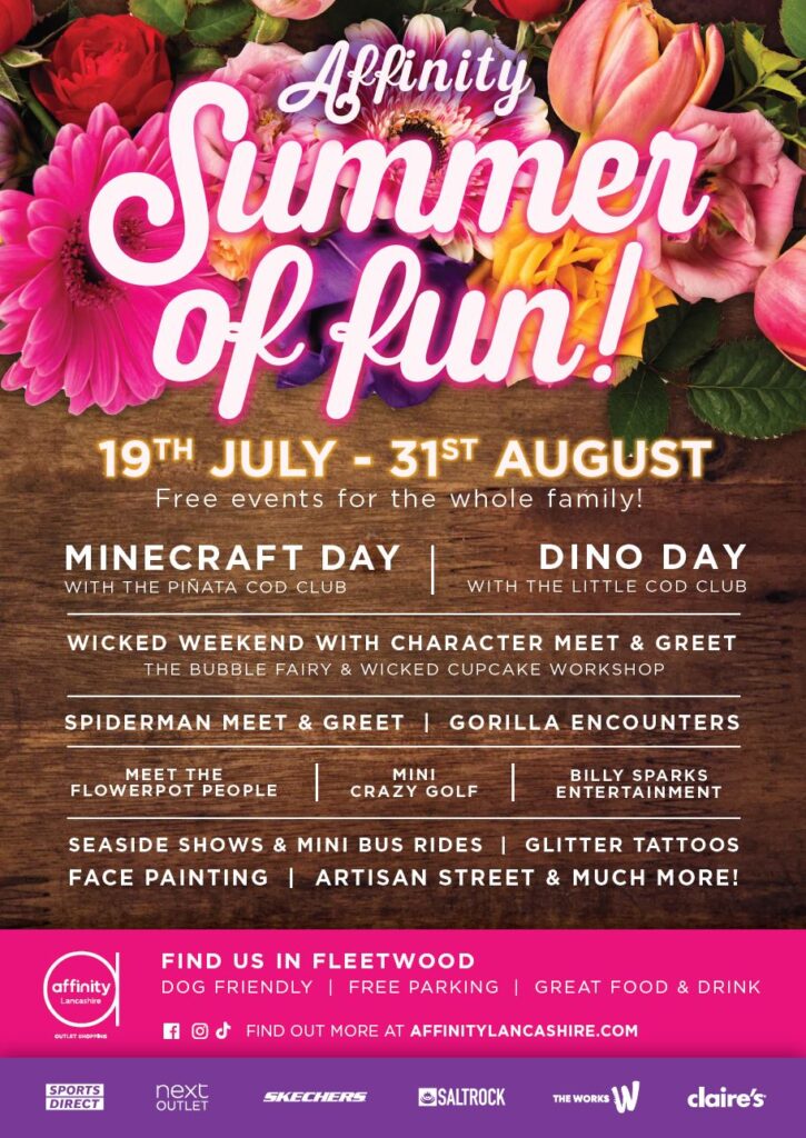 Affinity's Summer of Fun 2025 poster